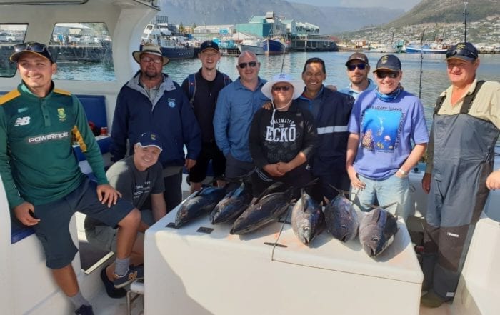 tuna fishing cape town