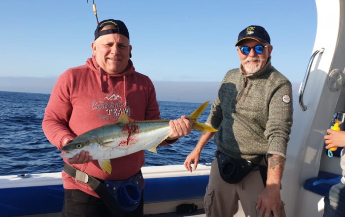 yellowtail fishing cape point cape town south africa 1